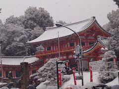 元旦 京都 えっ！大雪？