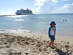カリブ海クルーズ0歳6歳子連れ旅(2) クルーズ3、4日目。カリブの島国アンティグア。