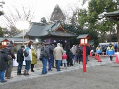 2015年元旦の早朝ウォーキングで鷲宮神社に初詣