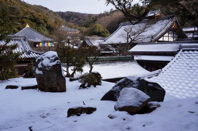 ２０１５年の初詣では宝塚市の清荒神清澄寺へ行って来ました。昨日の寒波でまだ雪が残る境内を足元や屋根からの落雪に気を付けながら今年一年の健康と平安を祈ってきました。