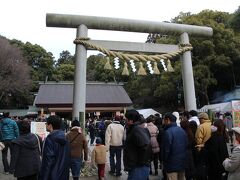 元旦は常磐神社で初詣