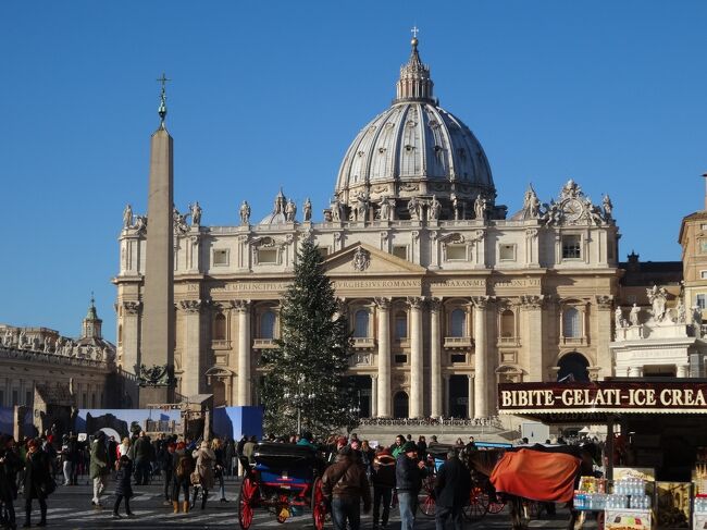 ２０１５年ローマのお正月。ローマ観光と下町へトラムに乗って出かけてみる。