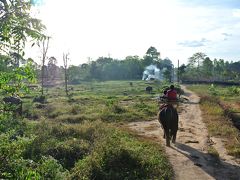 タイ・チャーン島1歳6歳子連れ旅(2) バイクに乗って象に乗ろう！