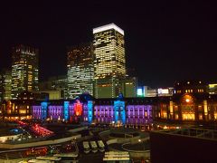 東京駅１００周年　メモリアルライトアップ