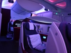 ビーチリゾート派なのに真冬のパリ！②（羽田→ドーハは初B７８７！）