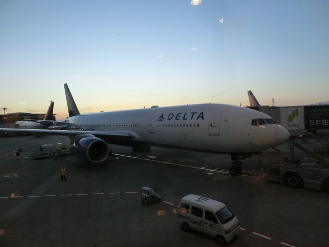 デルタ航空は成田をアジア路線のハブにしてくれているので、大きなラウンジを持っています。