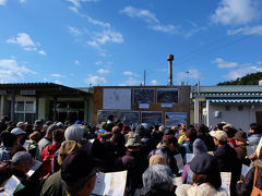 奈良旅−２　明日香村　小山田遺跡現地説明会　上