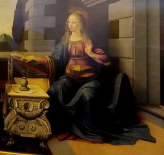 2014.12ニース，フィレンツェ，チンクエテッレドライブ旅行12-Uffizi美術館1　Lippi Botticelli　Da Vinci