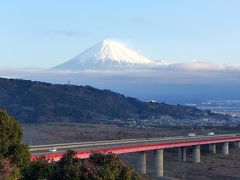 ０１．２０１４年最後の旅行はＨＶＣ静波海岸２泊　三島～掛川ドライブ　富士川サービスエリアの朝食