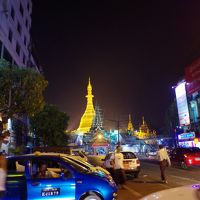ミャンマー　一日目　夜のヤンゴン