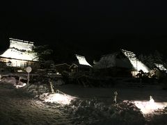 旅するイルカ♪　京都府　美山かやぶきの里　雪灯廊＆雪の金閣寺へ　Part2　ライトアップ、花火編