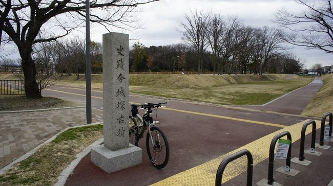 淀川を遡りＭＴＢ行   高槻大王の墓    今城塚古墳を行く