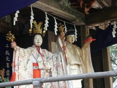 「玉敷神社のだるま市」に行って・・・神楽を楽しむ