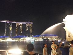 ２度目のシンガポール。ラッフルズに２泊・ジョホールバルに２泊など盛り沢山～②１日目：ラッフルズにチェックイン。マリーナ地区の夜景も楽しみました。