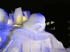 さっぽろ雪祭り　我が家のまわりも雪祭り