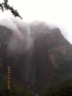 2014.8　秘境ギアナ高地への旅６（霧の中のエンジェルフォール）