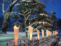 雪景色の「会津 絵ろうそくまつり」を訪ねて（福島）