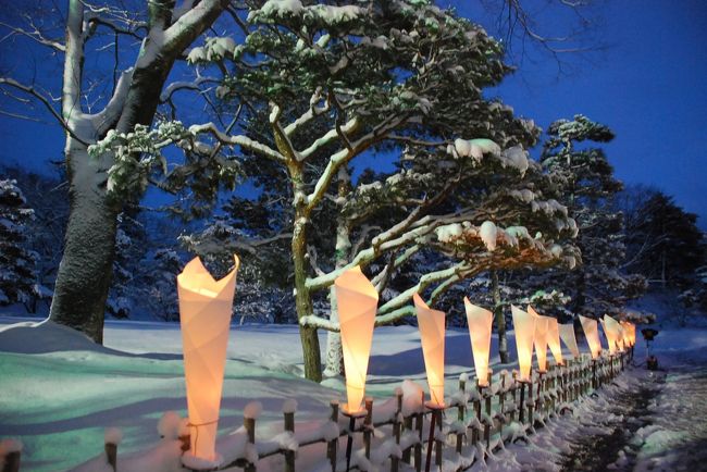 福島県の歴史と文化が学べる県立博物館と、雪景色で一面銀世界の「会津 絵ろうそくまつり」を訪れます。<br /><br />おまつり会場になった鶴ヶ城では絵ろうそくの灯りに浮かぶお城、御薬園では幻想的な世界を味わいます。<br />