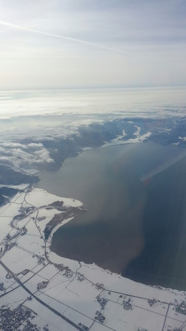 宮城　仙台　に行くのは、初めてでした。＾０＾／／<br /><br />写真は、仙台空港　つく前で撮りました。＾０＾／／