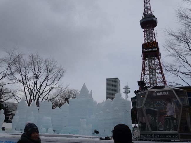冬の北海道といえば!念願の雪まつりと雪あかり