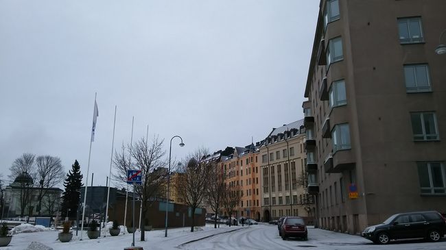 ヘルシンキ旅行の続きです。<br />２日目は朝からくもり。途中で吹雪いていました。