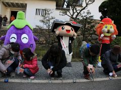 旅するイルカ♪　大阪　岸和田城、食の宴へ