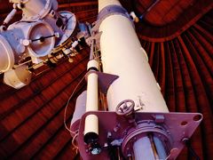 国立天文台3/4　赤道儀室=歴史館：65cm屈折望遠鏡など　☆天文機器資料館も