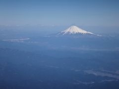 15年2月□富士山遊覧飛行のようだった伊丹→羽田のフライト