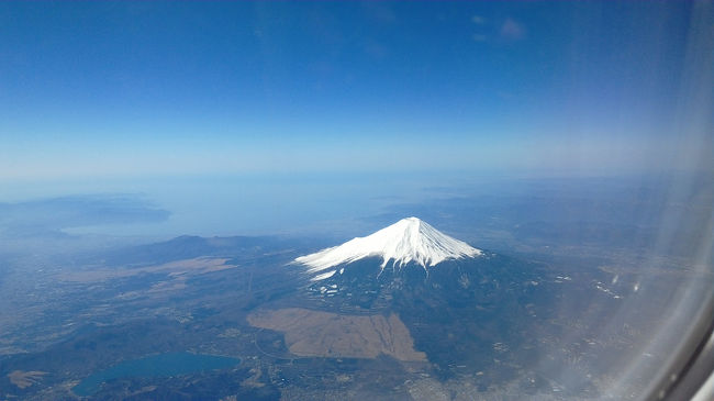 福岡に向けて順調に飛行中です(^O^)