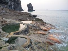 硫黄島に行って開放的な温泉や美しい自然を堪能してのんびり過ごしました