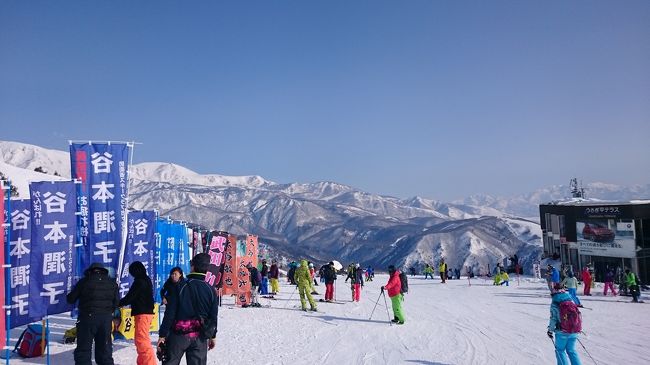 念願でもあった「全日本スキー技術選」を観戦する為、技術選の聖地「白馬八方尾根スキー場」へ・・・