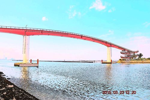 2015 歩行者用橋梁としては日本一の中の島大橋に2回目の訪問』木更津