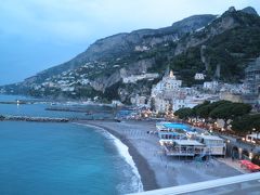 南イタリアとドブロブニク（３）　今日はナポリからソレントへ行き、ソレントからバスでアマルフィ海岸を見ながらアマルフィへ・・・