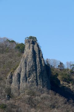 2015.4盛岡・二戸出張旅行4-男神岩，女神岩，天台寺，浄法寺歴史民俗資料館，桂清水