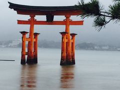 厳島神社と食べ歩き