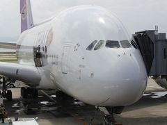 4回目の訪タイはKIX発のA380（１階席）