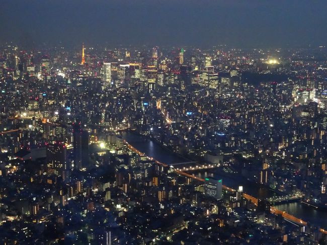 「東京スカイツリー」は「２０１２年５月」に「電波塔・観光施設」として開業した「送信所」です。<br /><br />「地上２９階」 の「高さ６３４ｍ（武蔵ｍ）」あり「高さ３５０ｍ（第１展望台）」と「高さ４５０ｍ（第２展望台）」の昇ることができます。<br /><br />「人工の建造物」としては「ブルジュ・ハリーファ」の「８２８ｍ」に次ぐ「世界第２位」です。<br /><br />「事業主体」は「東武鉄道（東武タワースカイツリー株式会社）」で「建設費は約４００億円」「総事業費は約６５０億円」かかり「テレビ局からの賃貸料」と「観光客からの入場料」などで「収益を得る見込み」だそうです（ウィキ）。