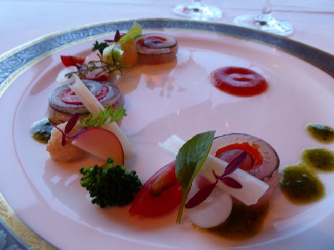 春の優雅な横浜旅行♪　Ｖｏｌ４（第２・３日目）　☆横浜ロイヤルパークホテル：フランス料理「ル・シェール」の優雅なディナー♪