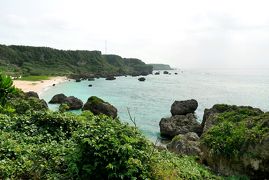 2015.3宮古島・沖縄旅行10-保良泉ビーチパークでカヤックと鍾乳洞探検，ガーデンレストランシギラでもずくそば，砂山ビーチへ