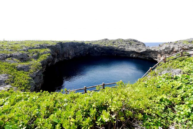 2015.3宮古島・沖縄旅行13-下地島　通り池　下地島空港　てぃだの郷付近の海のきれいさ　佐和田の浜