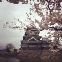満開の桜と松本城と、レトロな街散策【Jリーグ観戦旅】