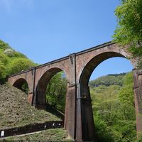 新緑を巡る群馬の旅　1日目　妙義山、めがね橋、雲場池、万座温泉