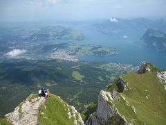 夏のスイス。街歩きとちょっと山登り！（３日目：ルツェルン・ピラトゥス山）