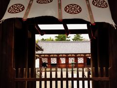 法隆寺　平宗法隆寺店で柿の葉ずし/にゅうめんの昼食　☆南大門前まで散策