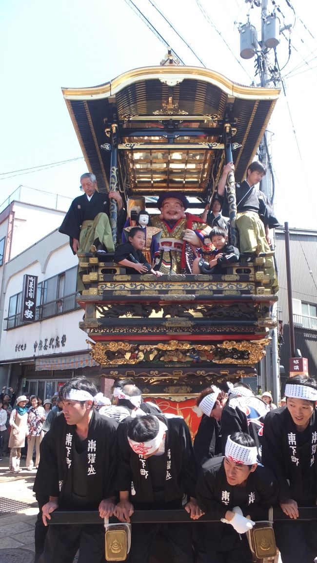 はまってしまった富山への旅。今回は「高岡」・「氷見」・「南砺」・「砺波」を堪能しました。～⑦越中の小京都「城端」の曳山祭り、いよいよスタートです！