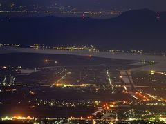 夕日と夜景の魅力に取り付かれて　☆(-^▽^-)☆ ”第２弾　標高869.5ｍ矢山岳山頂から眺める熊本市～八代市の景色”