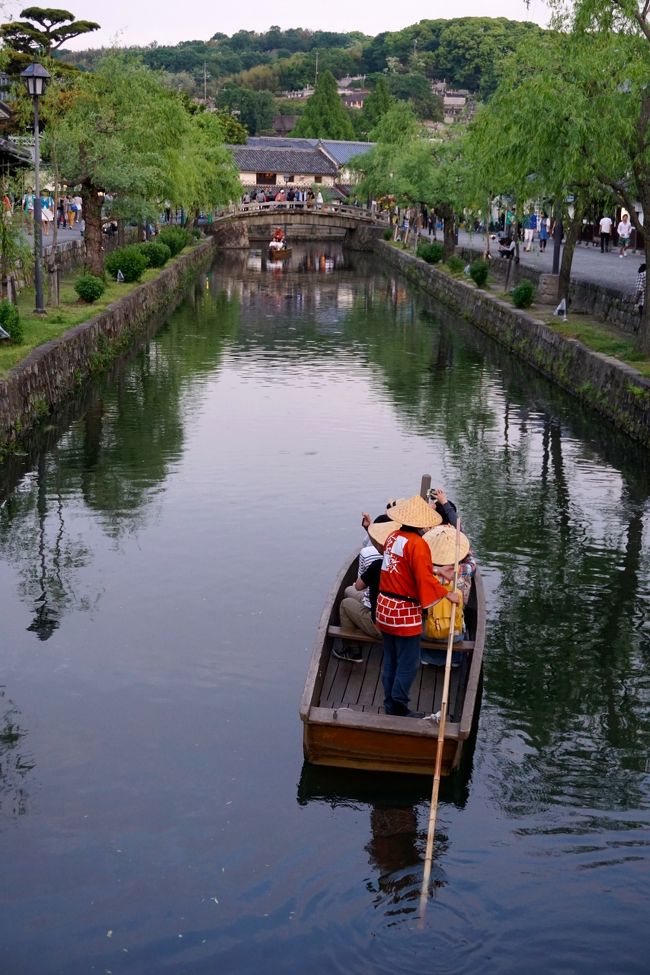 After leaving Konpirasan, we headed to Kurashiki. I chose this place because of it on the way to Himeji and nice old town. We stayed there a night and went to the final destination Awaji after Himeji castle. 