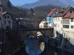 2015.02・冬のクロアチア＆スロベニア14日間の旅【14】～ヨーロッパ最古級の橋がある中世の町並みが残るシュコフヤ・ロカ～