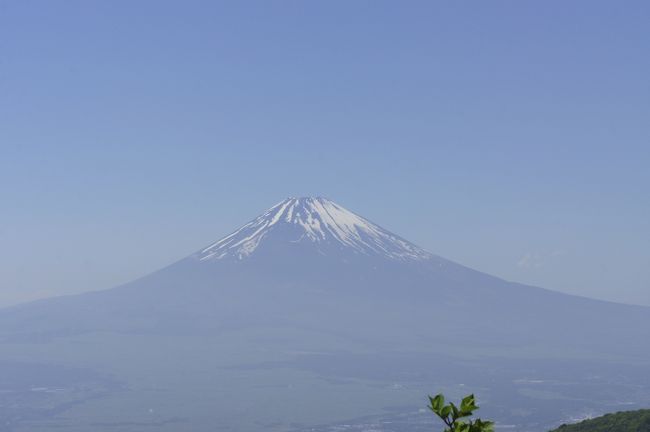 台風一過で、春の美しい富士山を箱根から望む。ポーラ美術館でセザンヌを鑑賞する。自然と文化を両方が堪能できた箱根の旅でした。