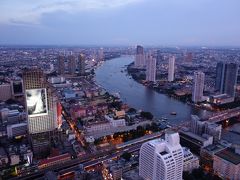 バンコクと初めてのサメット島：7日目　64階からバンコクって都会だなと思う